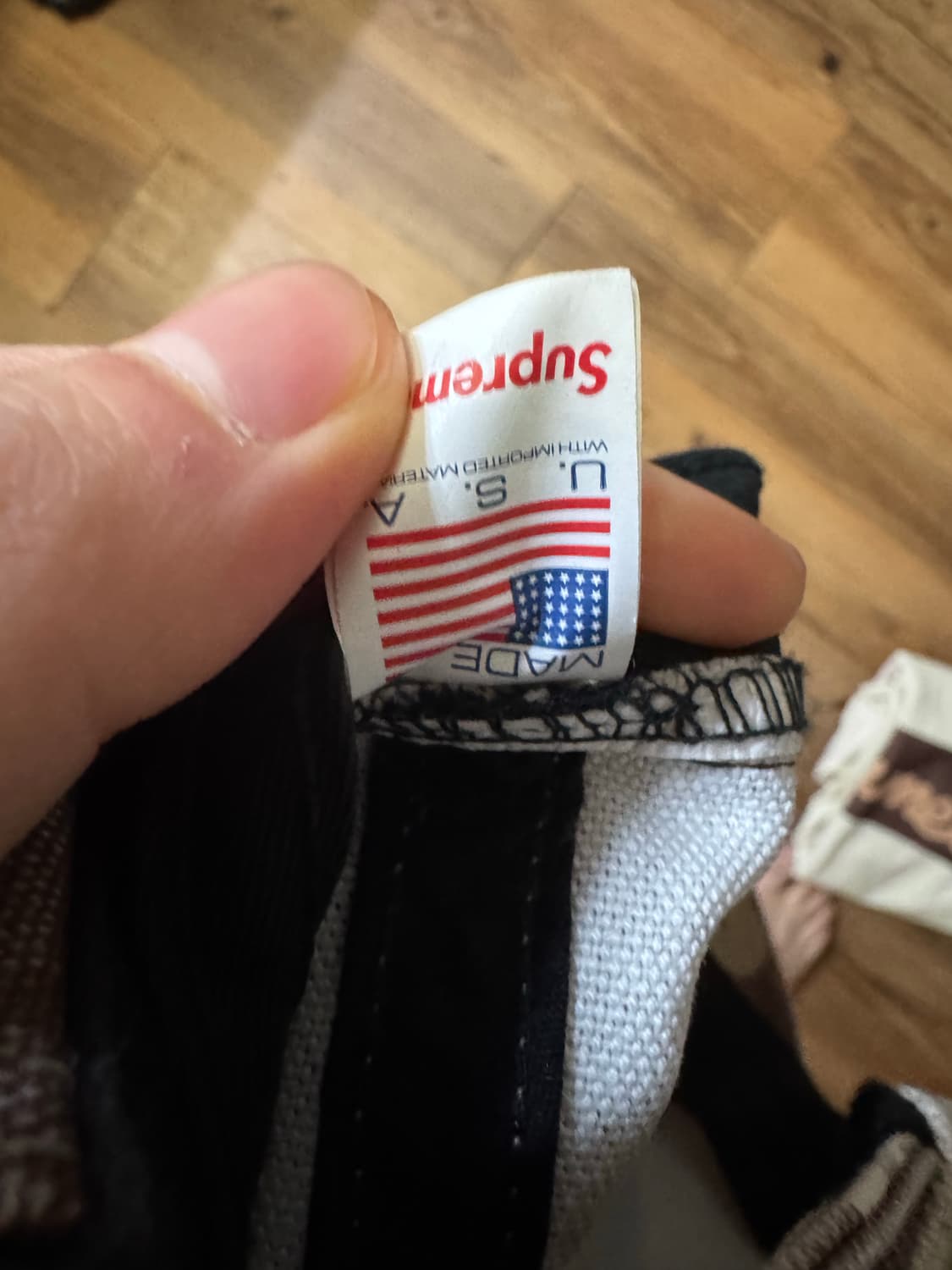 슈프림 카모 s로고 캡 상품이미지2