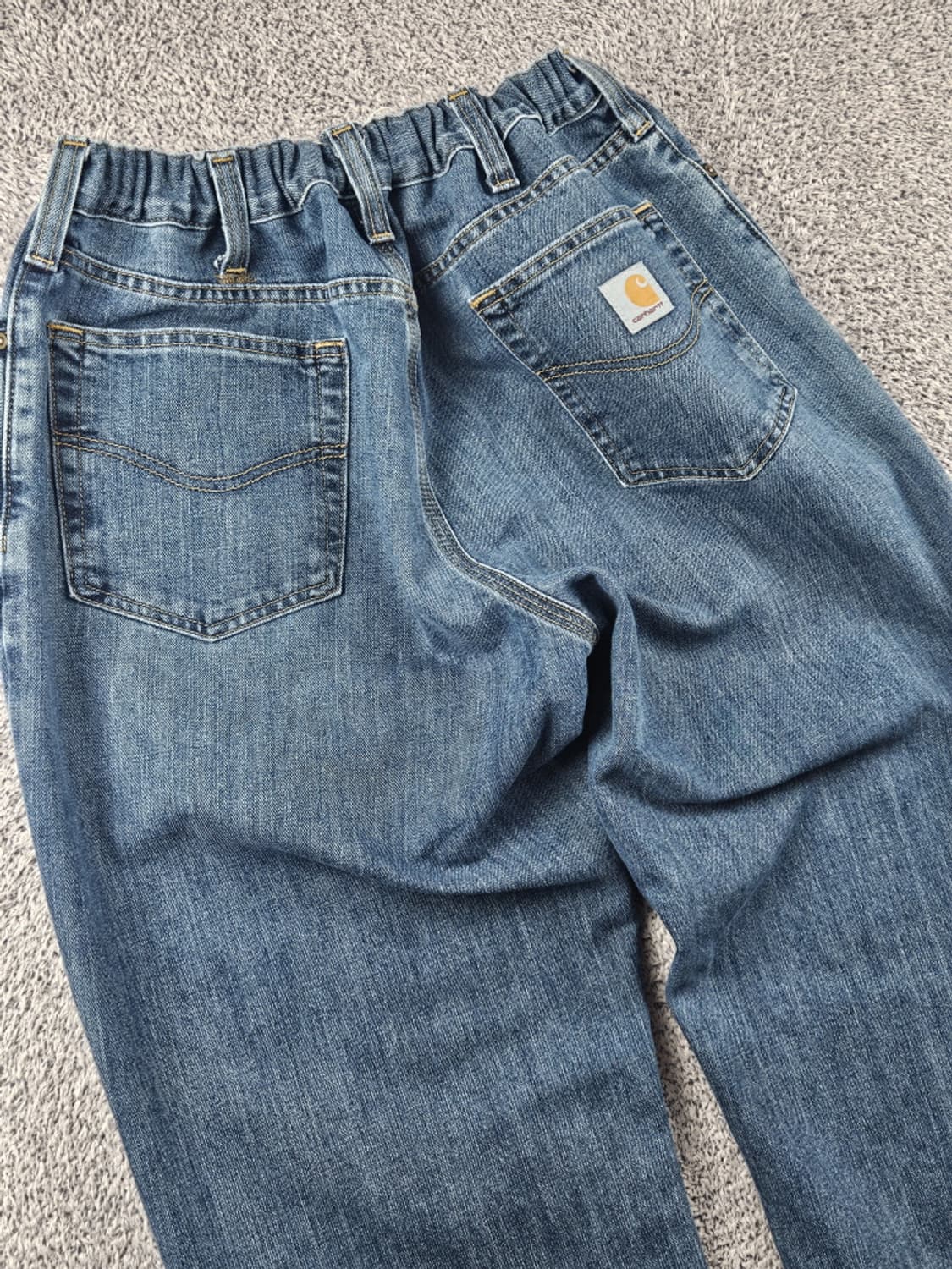 칼하트 밴딩 니패치드 커스텀 데님 팬츠 ( 40X30 ) / 10636 상품이미지9