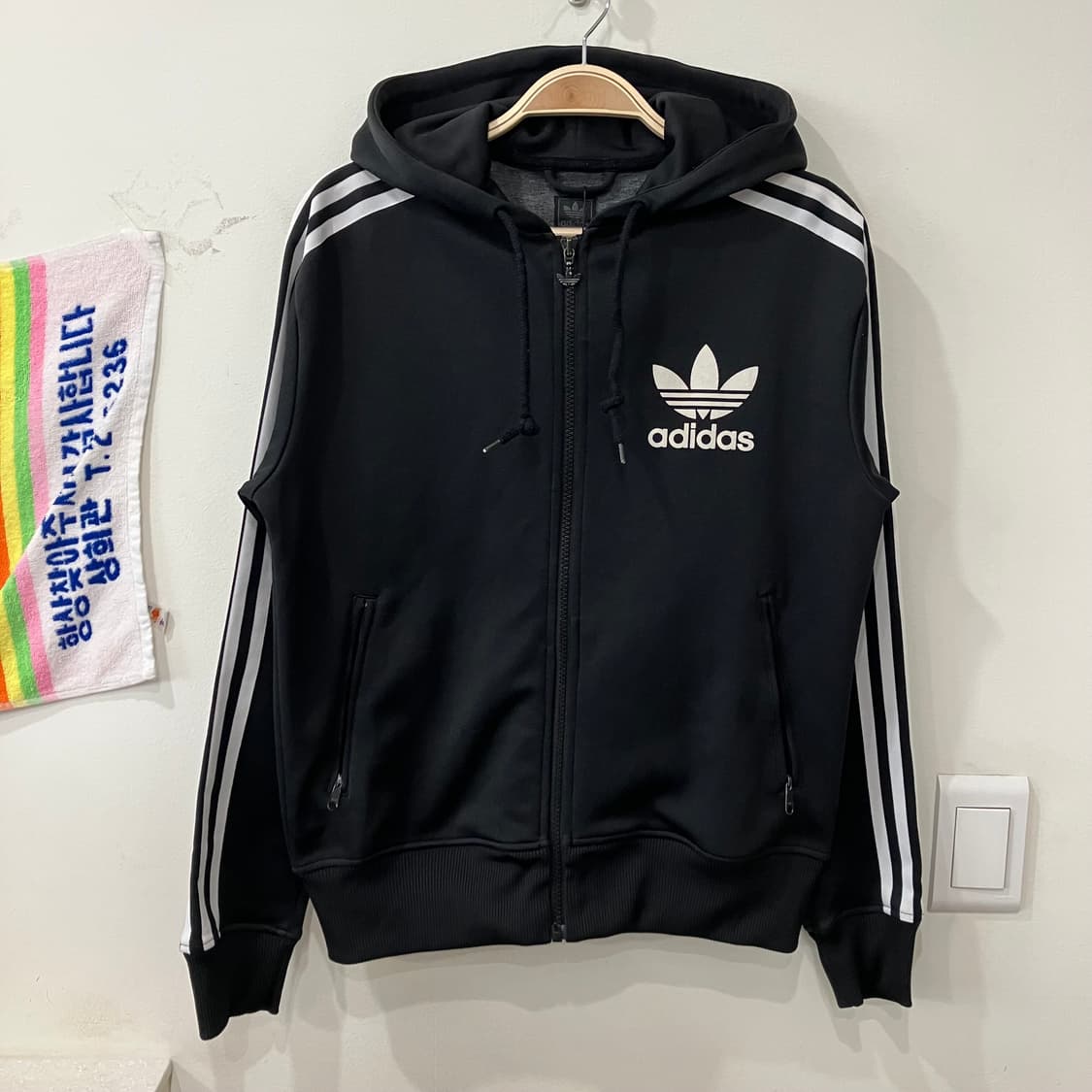 316 아디다스 플락 후드집업 져지 상품이미지1