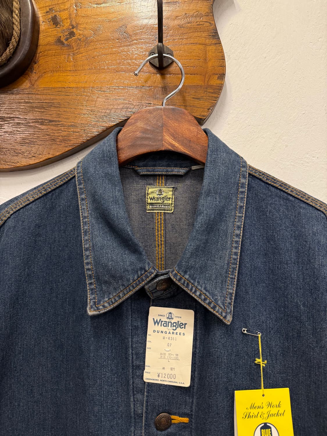 L) Wrangler Blue Bell 랭글러 Denim Work Jac 상품이미지3