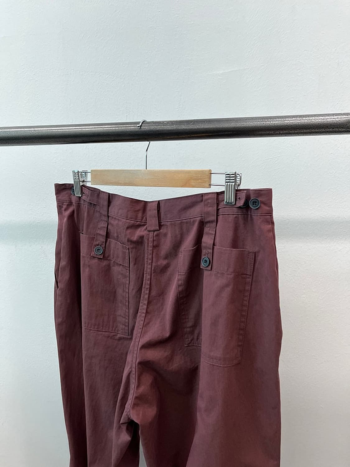 34-36) 헤칭룸 버건디 VTG Snow Pants Burgundy 상품이미지6