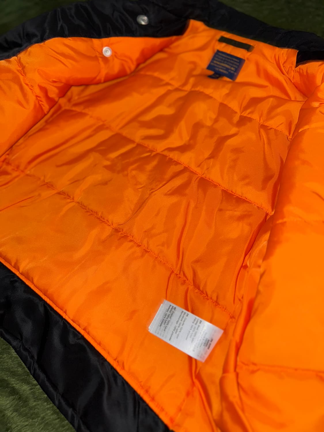 [M] 알파인더스트리 볼체인 나일론 패디드 아웃로 바이커 자켓 상품이미지5