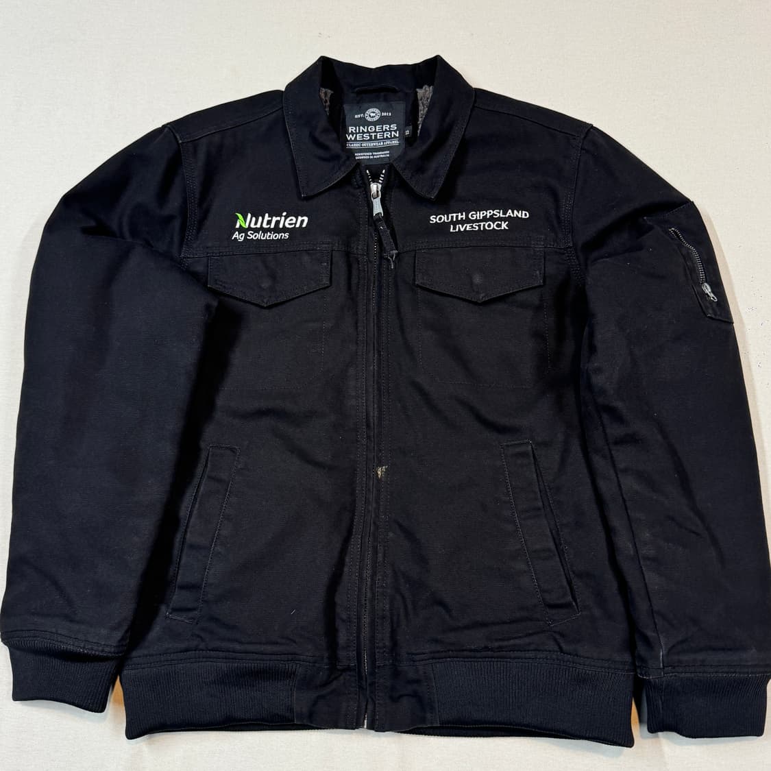 S) USA 덕캔버스 워크웨어 자켓 워크 자켓 상품이미지2