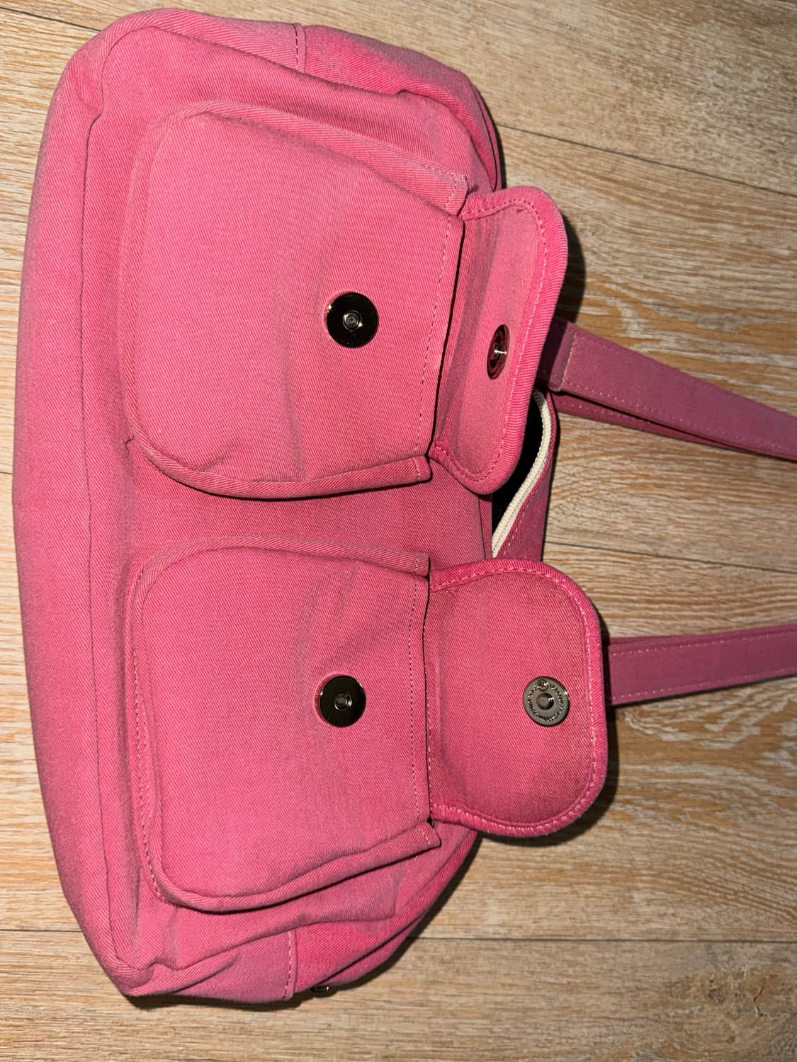 큘 포켓백 가방 핑크 상품이미지4