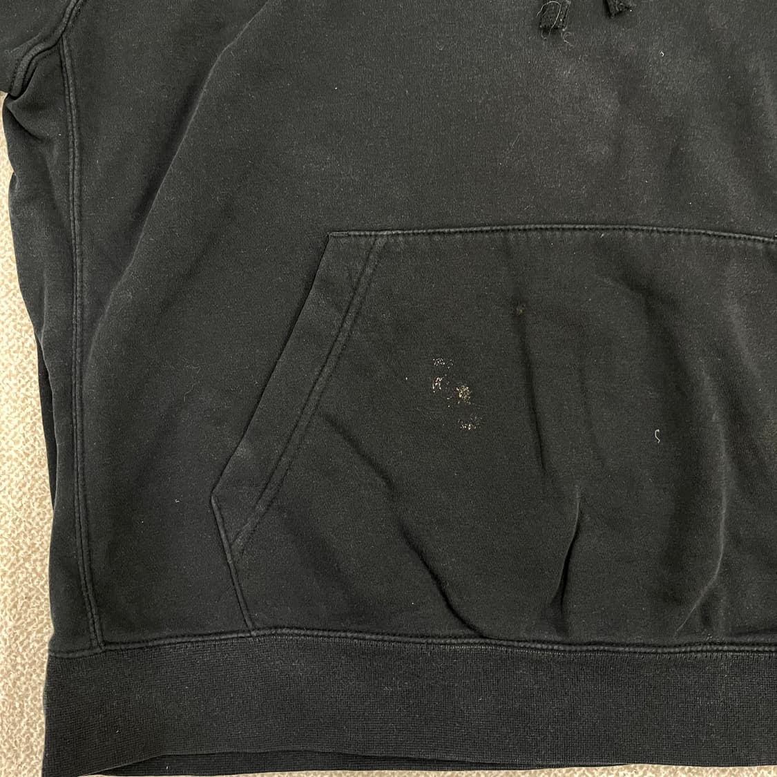 2XL 나이키 스우시 블랙 긴팔 후드티 0128M 상품이미지5