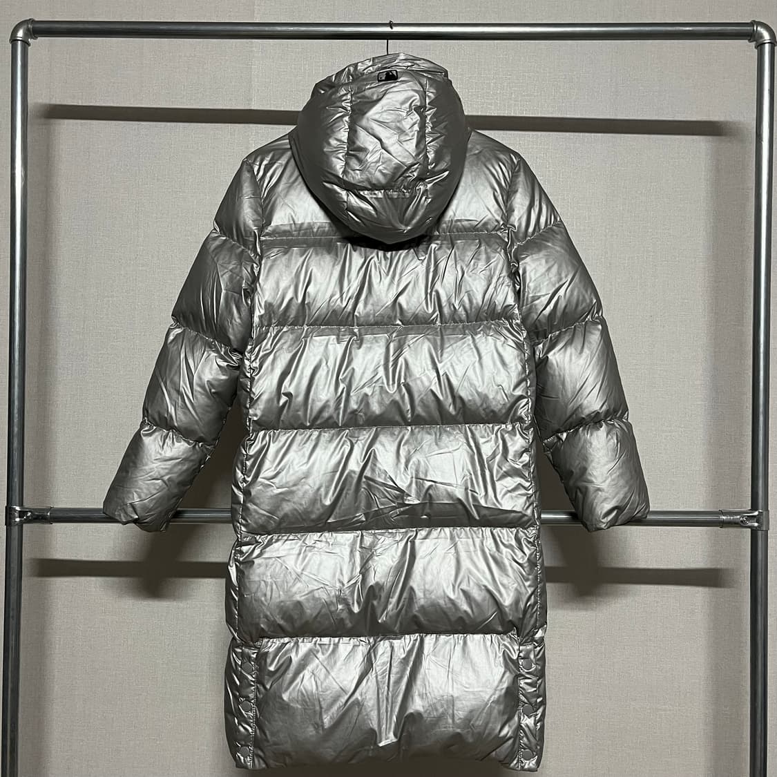 MLB 실버 롱패딩 상품이미지2