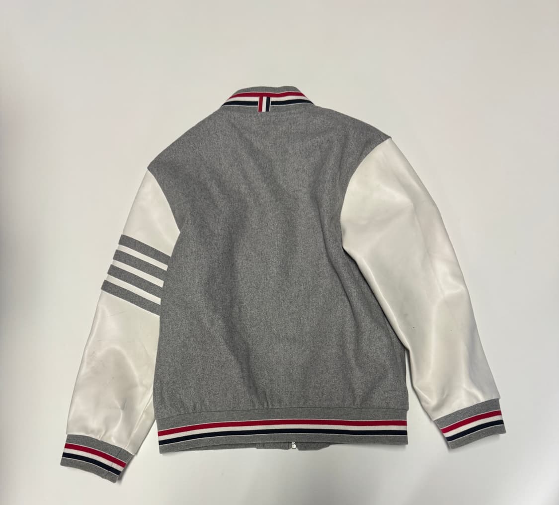 희귀!! 여성 일본 톰브라운 키즈 4바 바시티 자켓 140 xs ~ s 상품이미지2