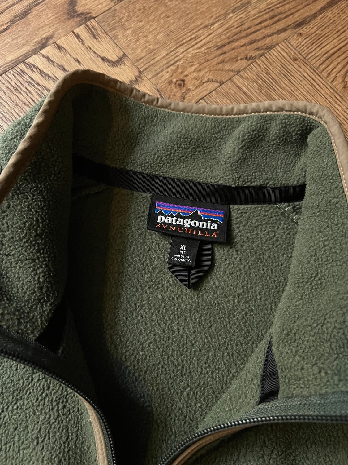 [XL]파타고니아 신칠라 빈티지 그린 플리스 자켓 상품이미지2