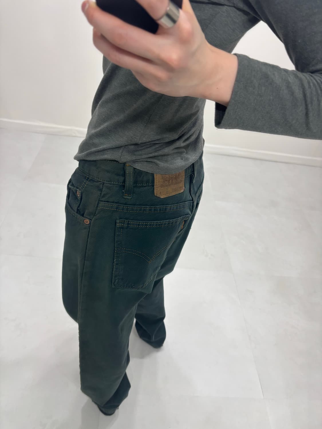 LEVIS 950 WASHED GREEN 상품이미지6