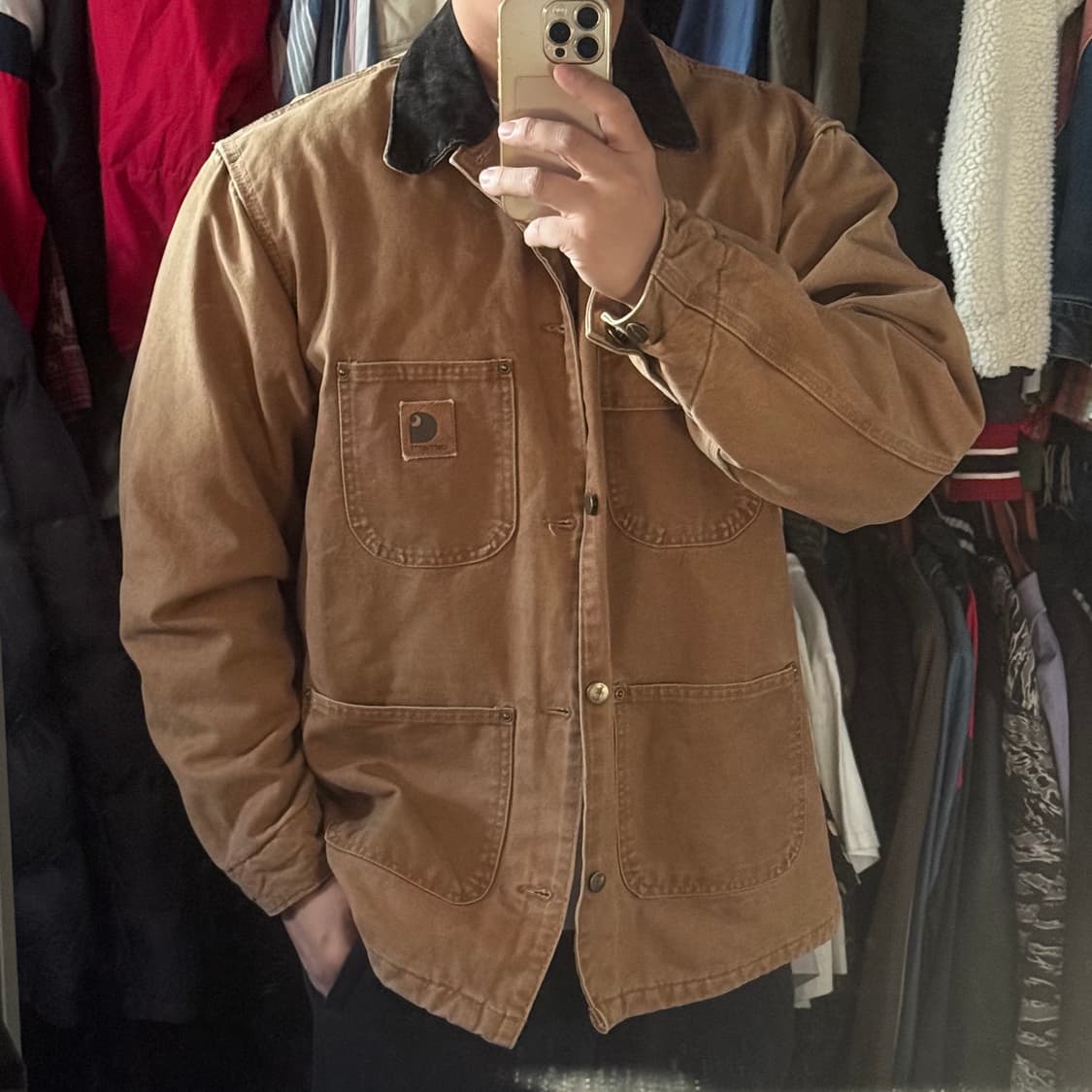 00s 칼하트 덕캔버스 초어 자켓  상품이미지5