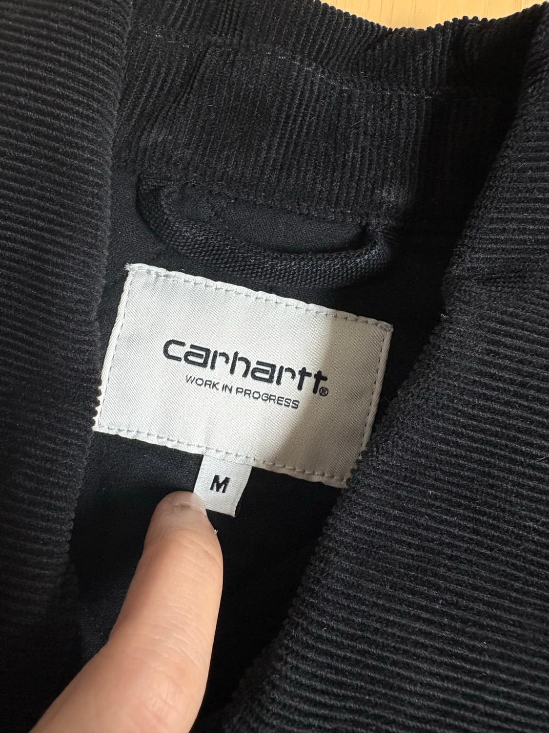 (W) 칼하트 WIP 오가닉 코튼 디어본 캔버스 OG 디트로이트 자켓 블 상품이미지4