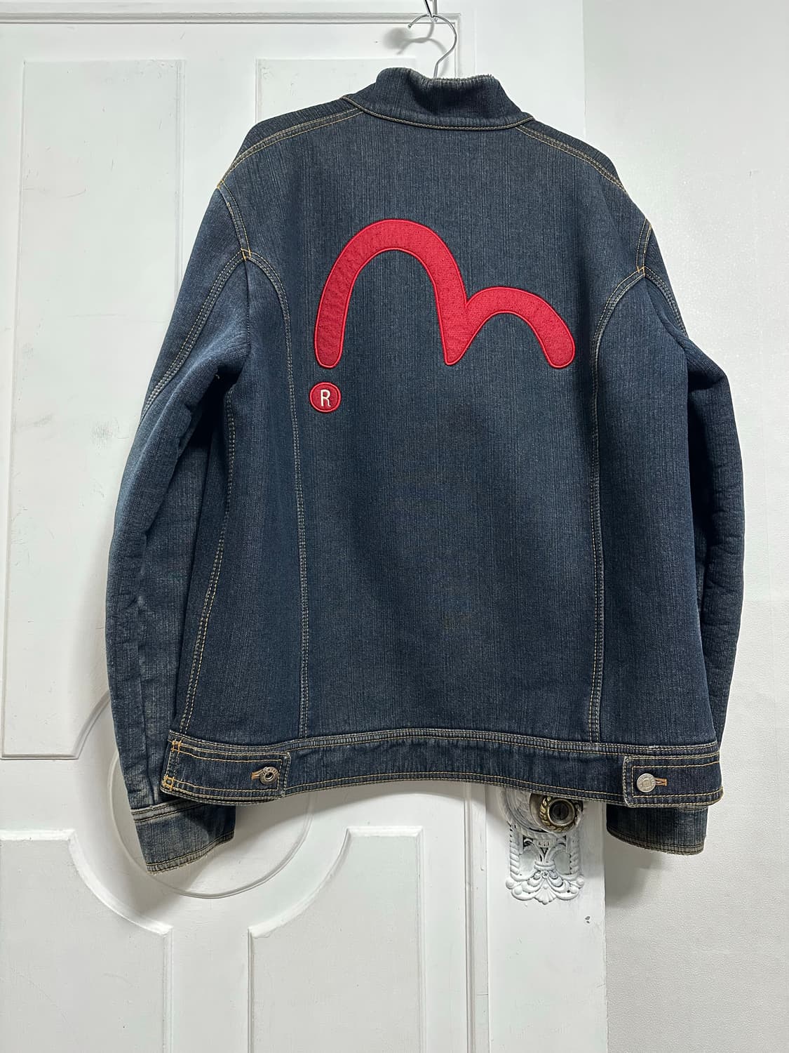 에비수 데님 쉐르파 자켓 상품이미지2