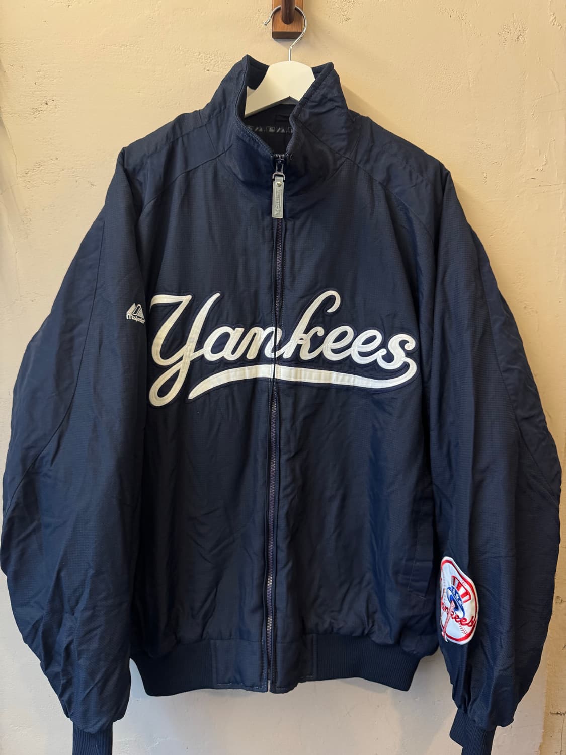 마제스틱 뉴욕 양키스 오왼 자켓 xl 상품이미지2