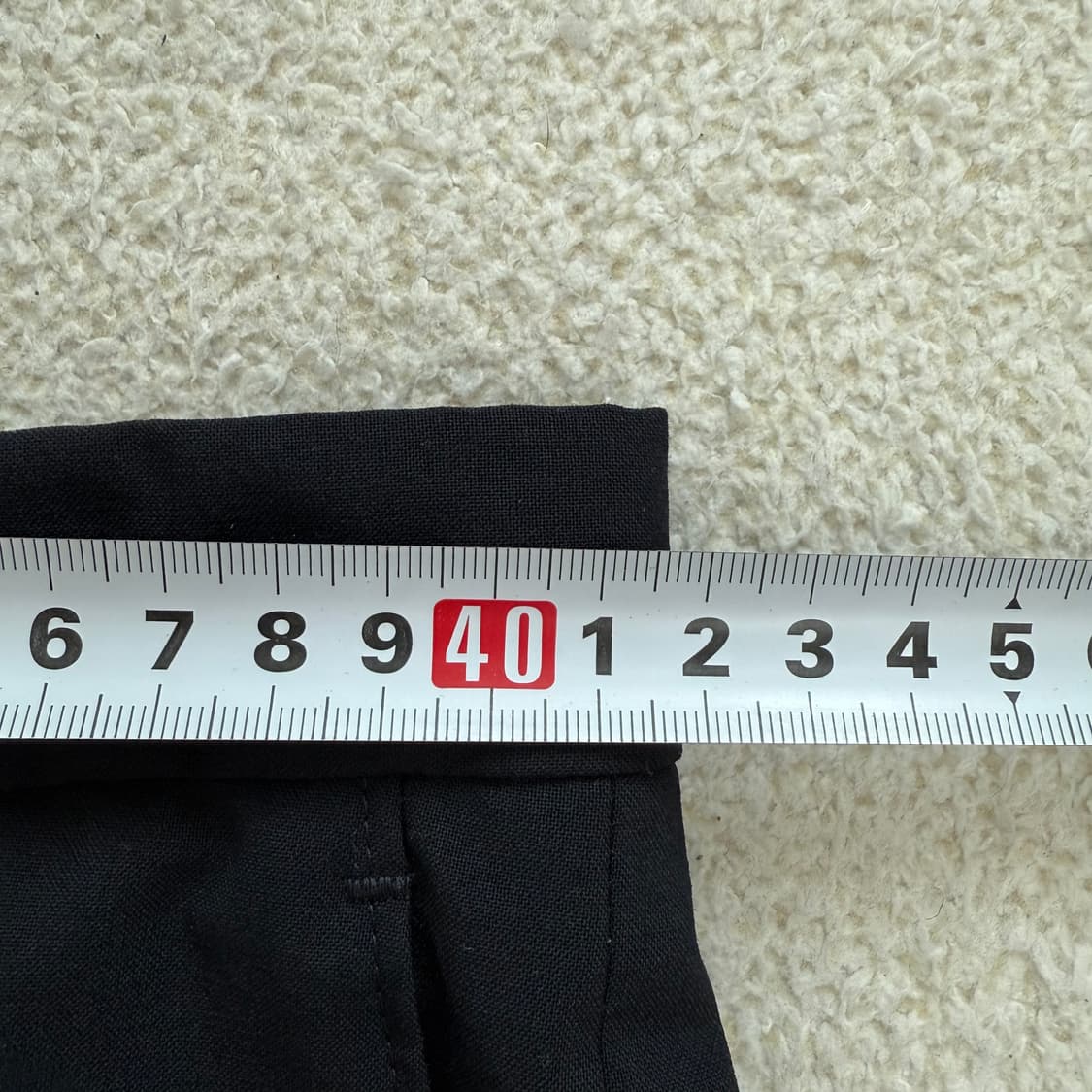 [84] 헤지스 남성 스트레이트핏 울혼방 팬츠 슬랙스 바지 3742 상품이미지6