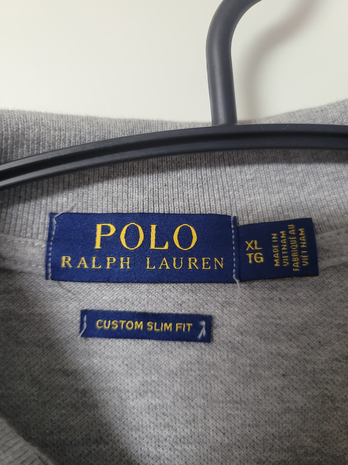 [XL] 폴로 랄프로렌 커스텀 슬림핏 긴팔 카라티 상품이미지2