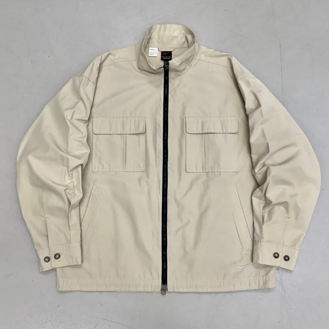 나이키 00s 스우시 투포켓 올드스쿨 셔츠형 코튼 자켓 상품이미지2