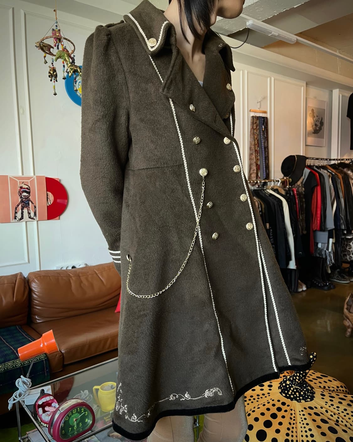 Amevel Japan Napoleon Antic Chain Coat 상품이미지3