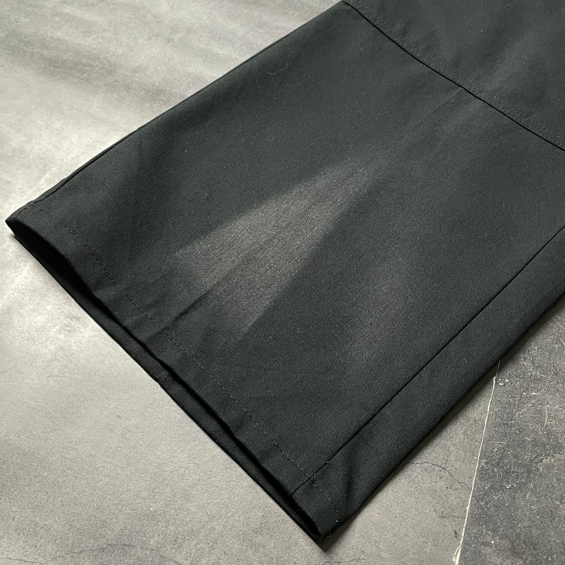 DICKIES 디키즈 빈티지 블랙 코튼 더블니 워크 팬츠 A00801 상품이미지5