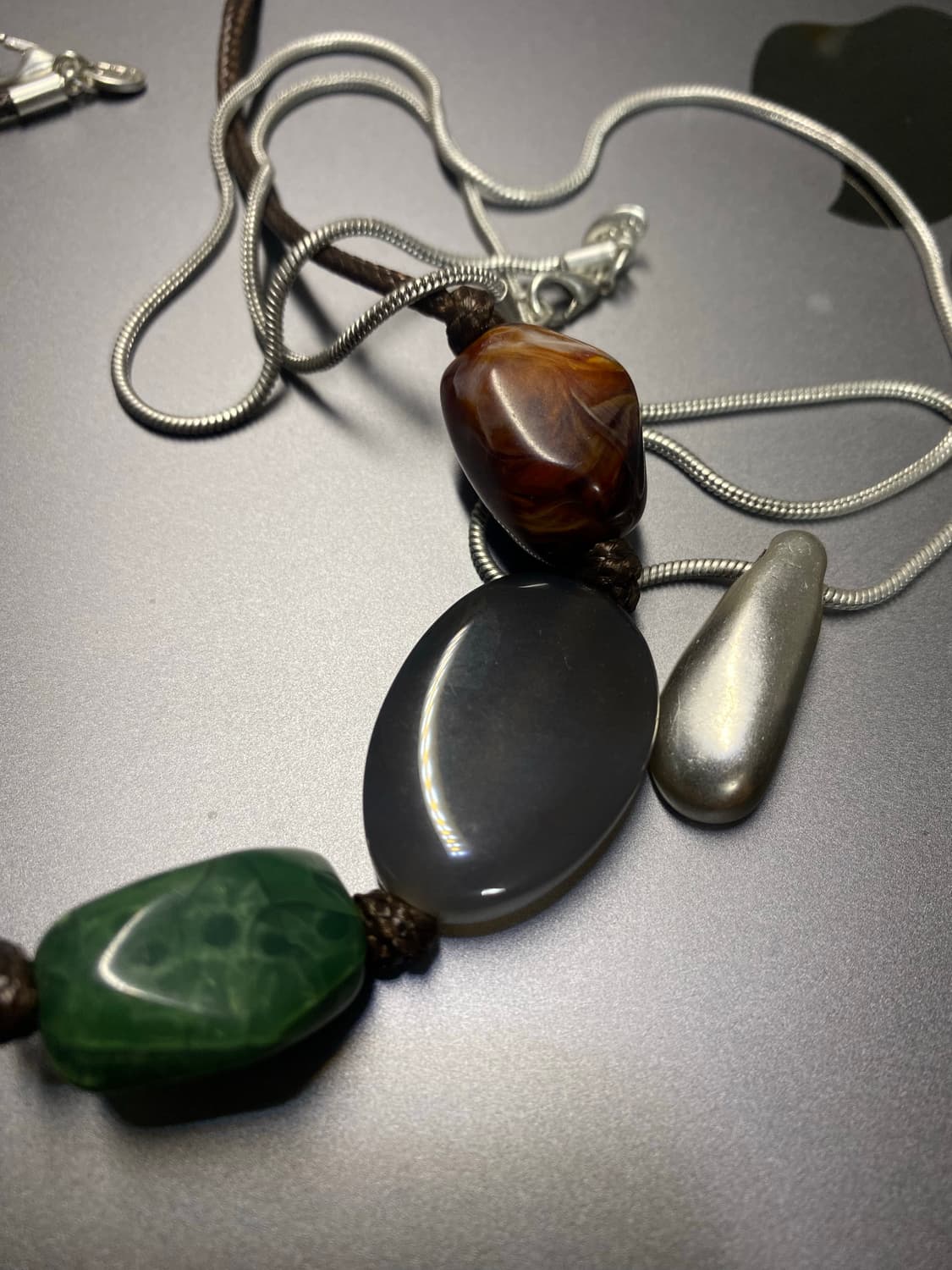 Zara 자라 콤비 네크리스 2개 세트. 자라 목걸이. 은 실버 목걸이 상품이미지2