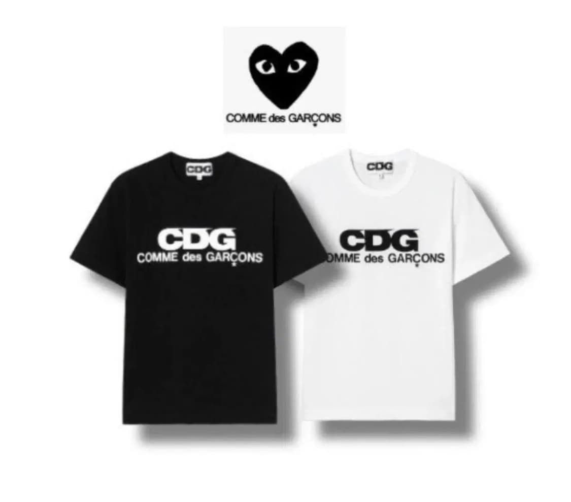 (정품/새상품) CDG 꼼데가르송 반팔 티셔츠  상품이미지1