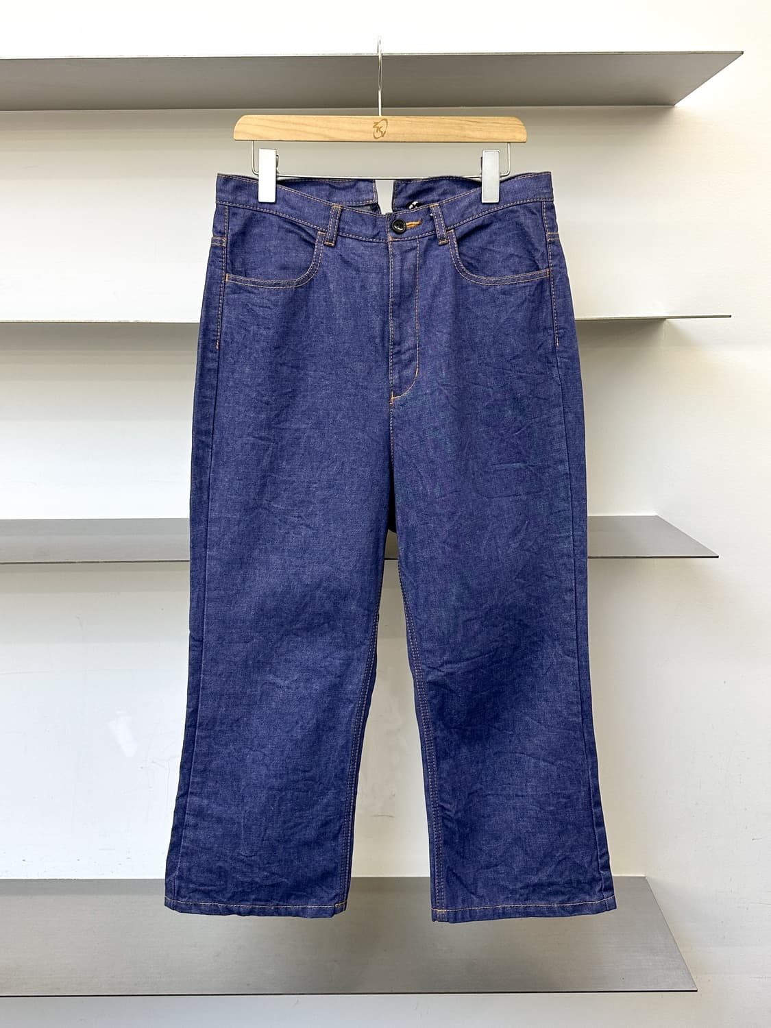 꼼데가르송 트리콧 AD.2017 신치백 데님 팬츠 상품이미지1