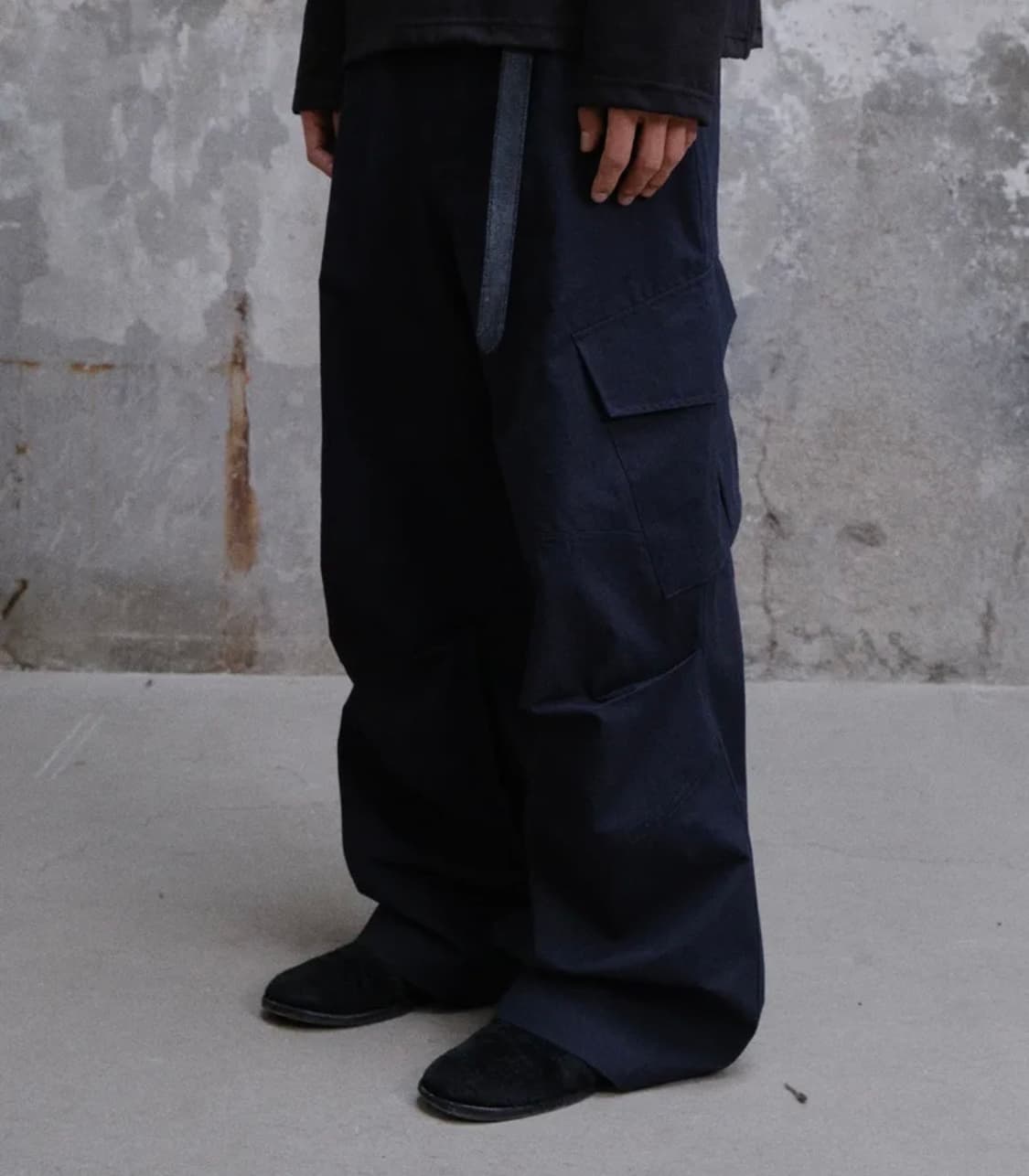 다이브인 베른 카고 팬츠 네이비 1사이즈 상품이미지5