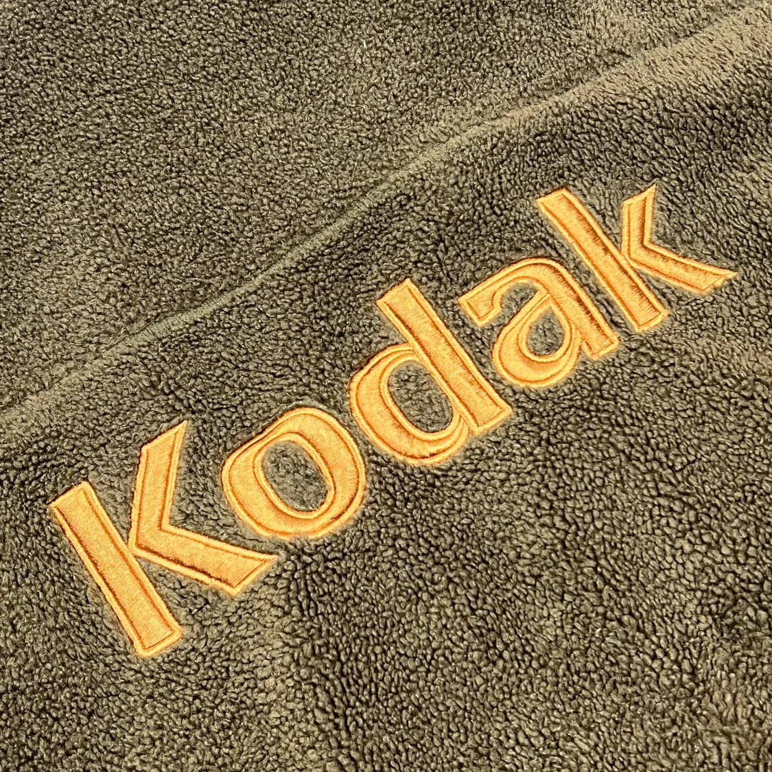 코닥 남성 미니로고 플리스 오버핏 자켓 카키 상품이미지7