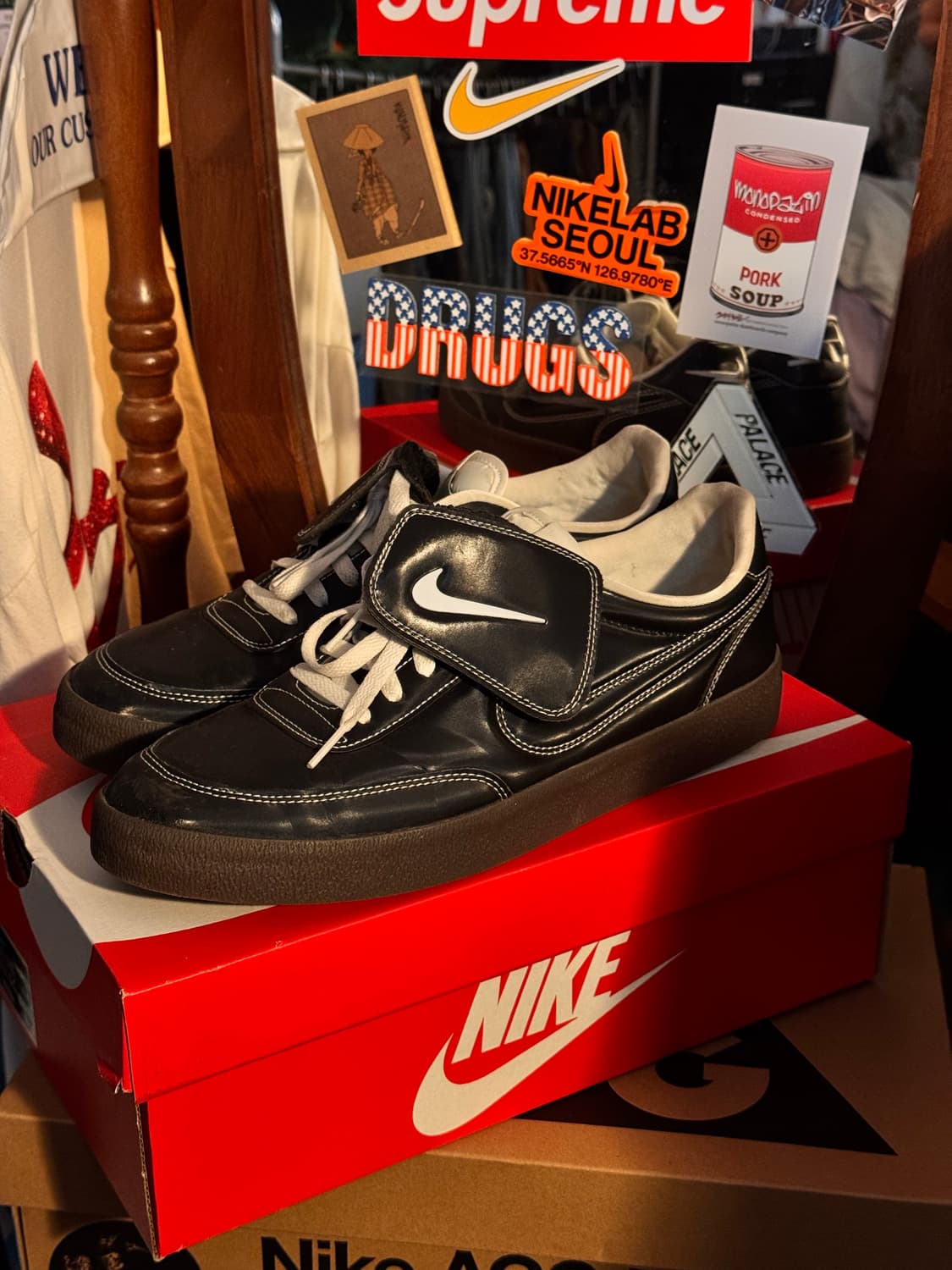 295 나이키 킬샷2 레더 바로크 브라운 상품이미지1