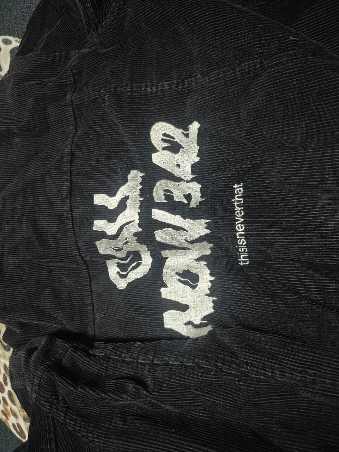 디스이즈네버댓 X 어라운드더코너 코듀로이 트러커 자켓 M 상품이미지4