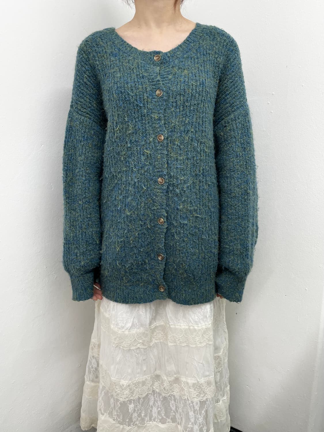 민트모리 버튼 루즈 가디건 상품이미지2