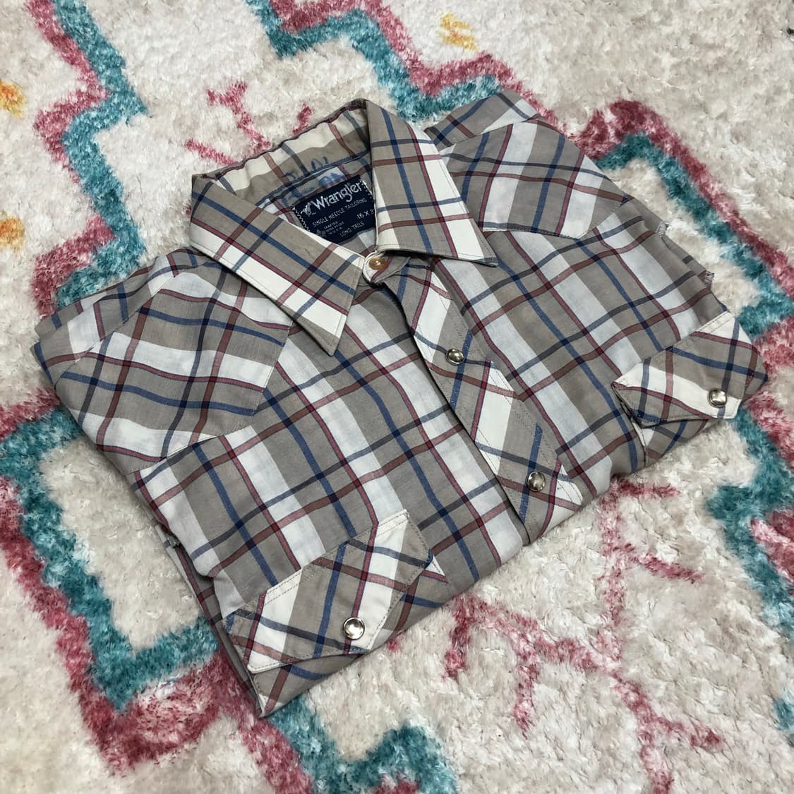80s USA WRANGLER 랭글러 웨스턴 셔츠  상품이미지8