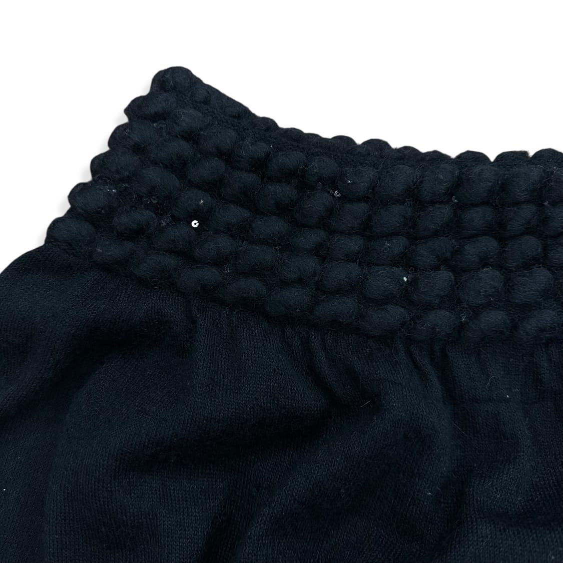 Glitter Detail Off Shoulder Knit Top 상품이미지6