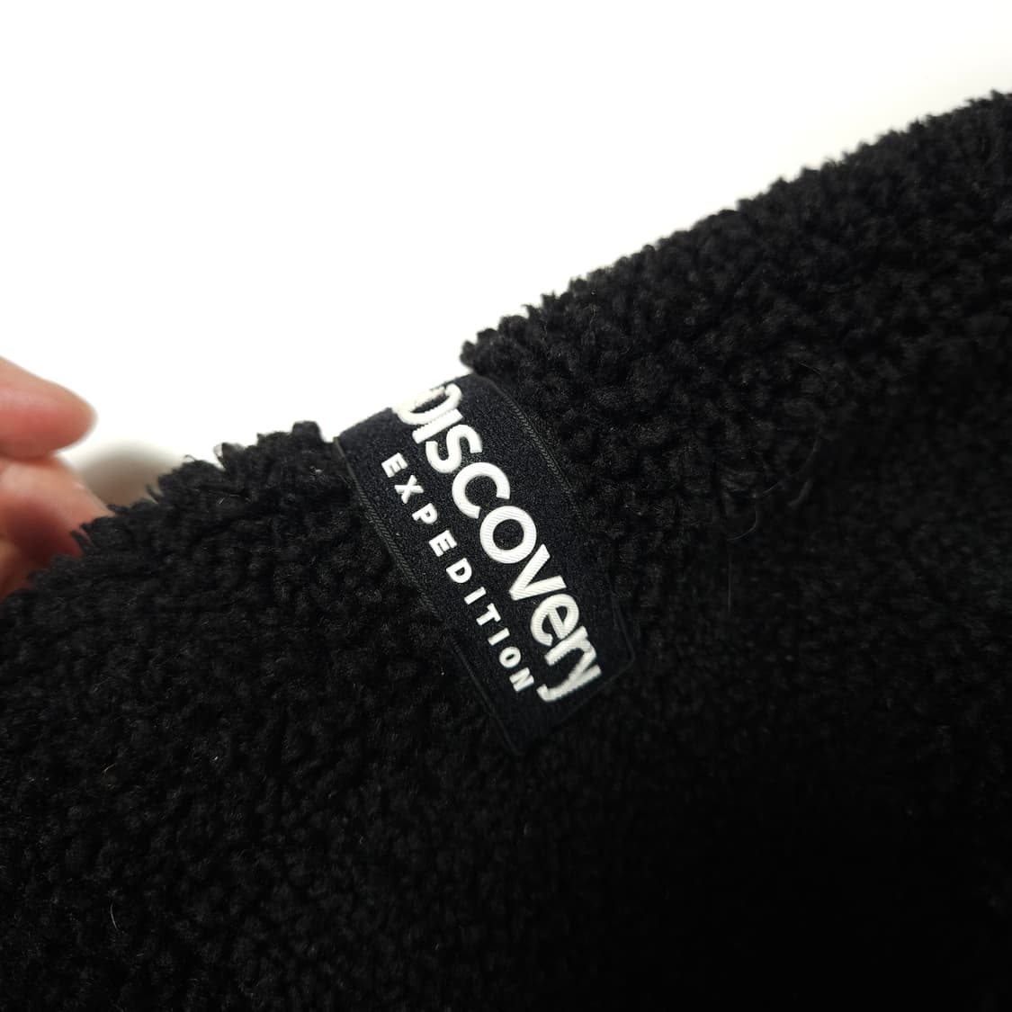 디스커버리 뽀글이 후리스 블랙 상품이미지5