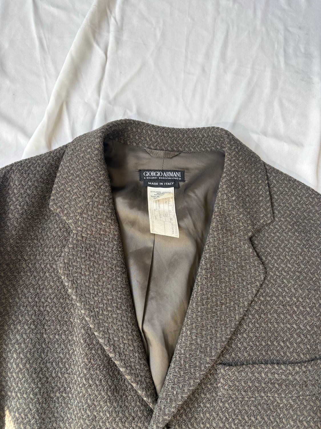 90s Giorgio Armani 울 블레이저 상품이미지5