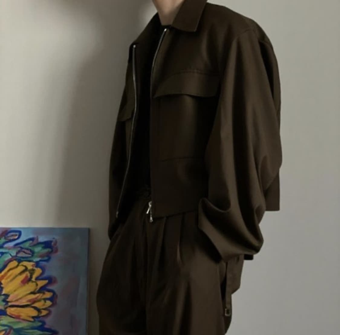 PAS020(OURPAS) BROWN L 상품이미지1