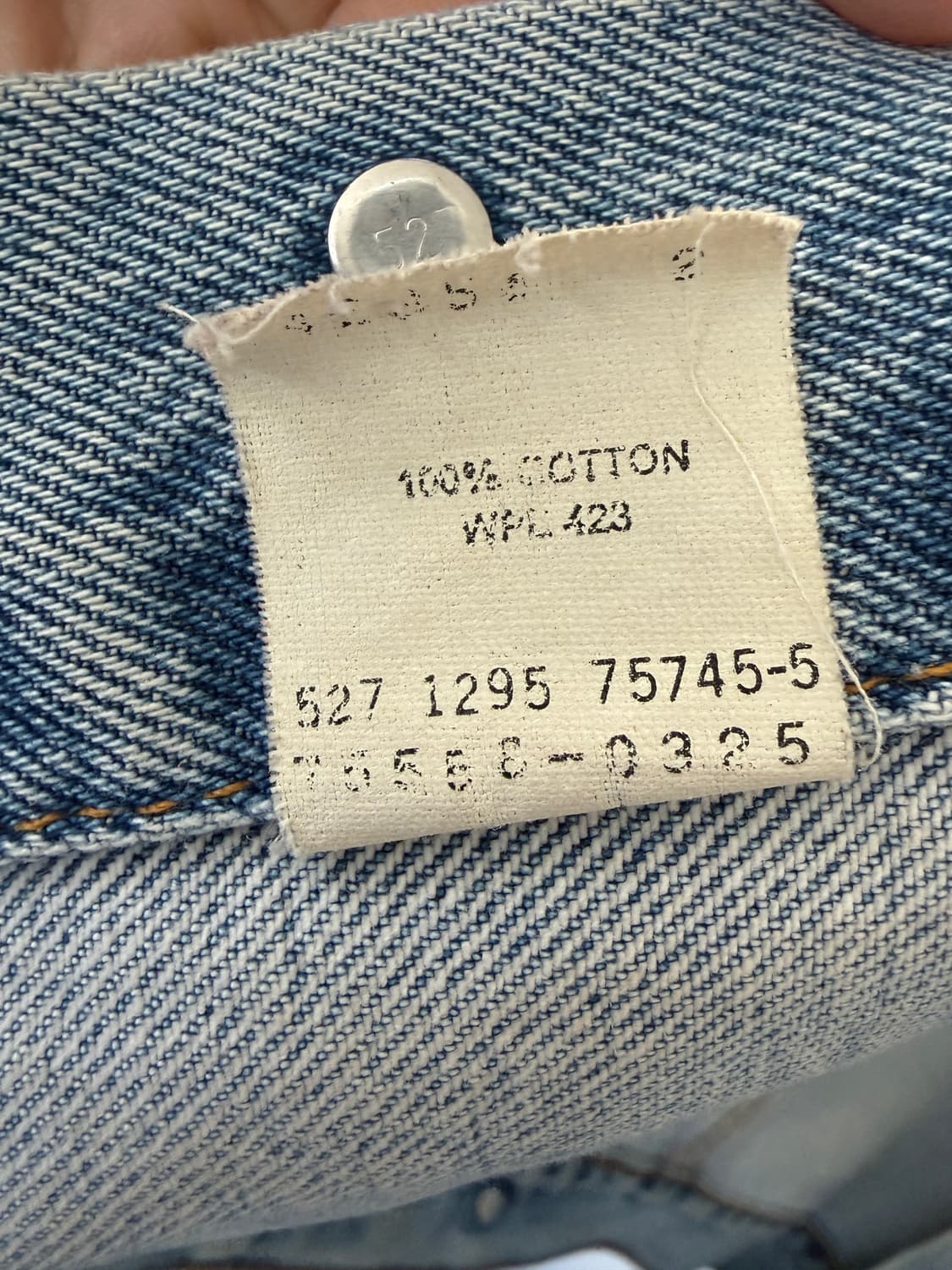 USA🇺🇸리바이스 75558-0325 데님 트러커 자켓 M 상품이미지5