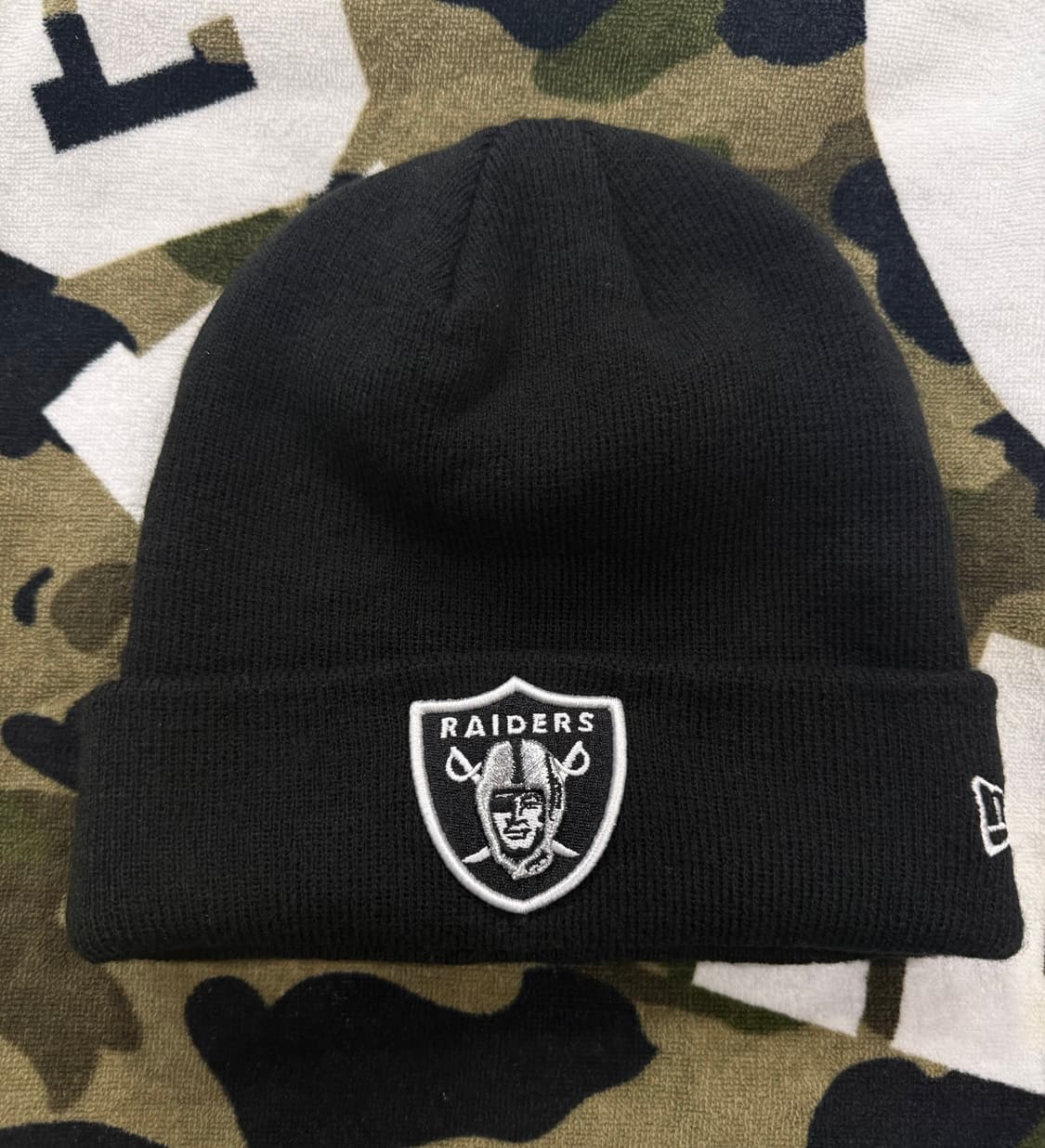 뉴에라 x NFL 오클랜드(라스베가스) 레이더스 비니 상품이미지1