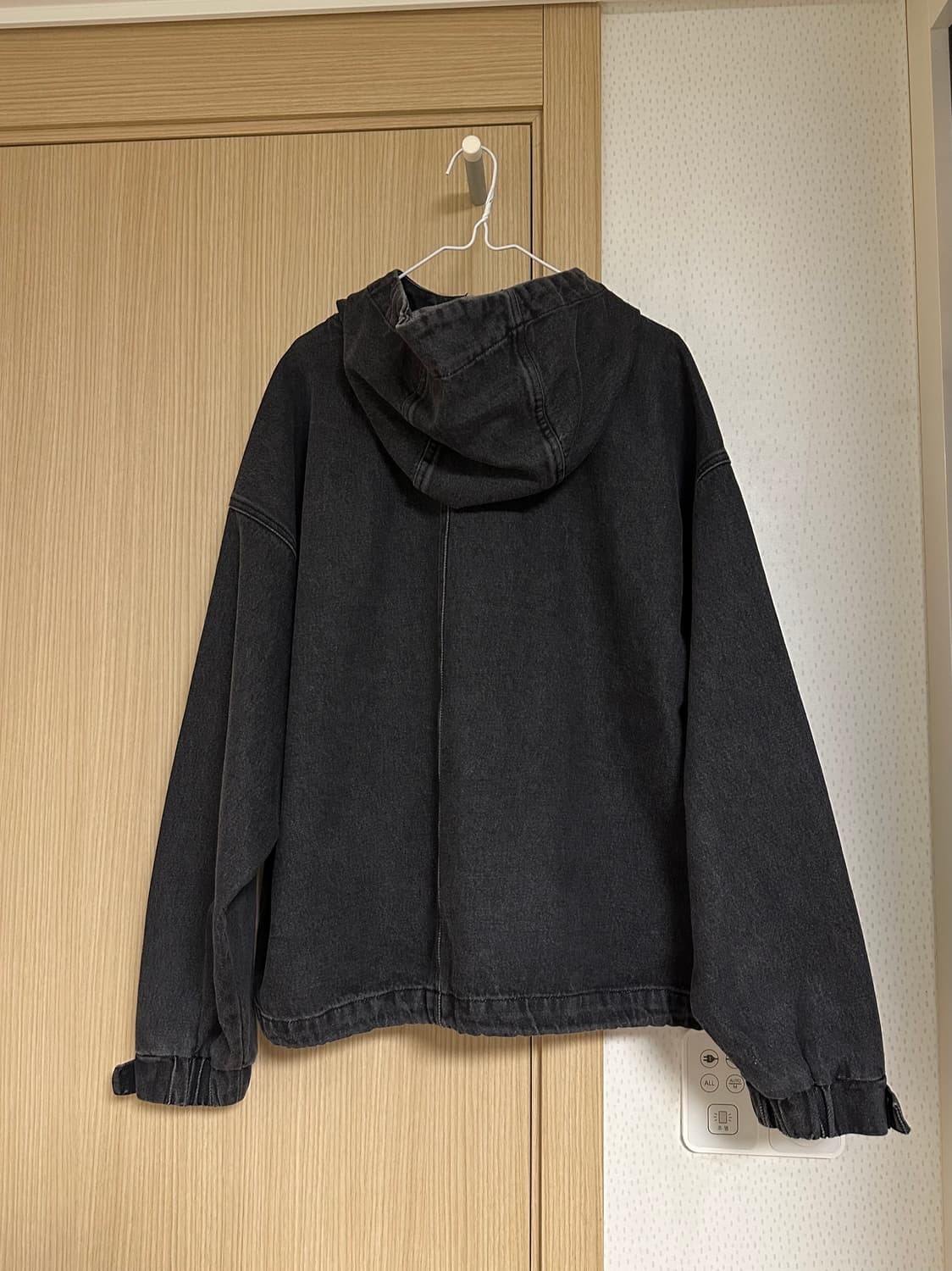 에잇세컨즈 후드 블루종 자켓 애쉬데님 m사이즈 정가 89,900원 상품이미지3