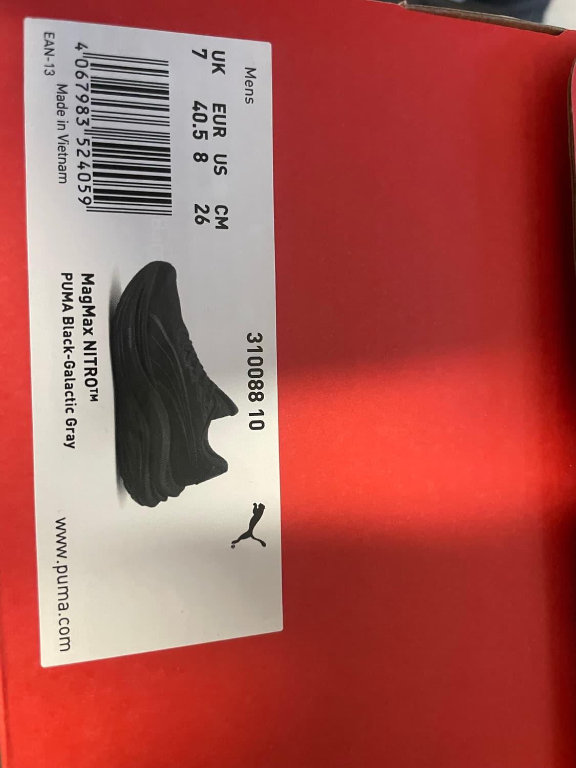 퓨마 매그맥스 나이트로 260 새제품 상품이미지2