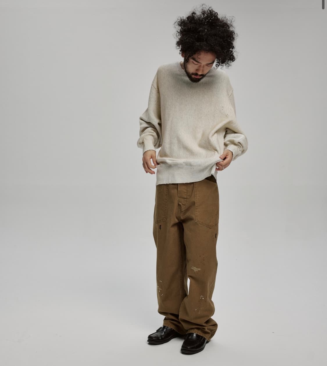 비헤비어 DISTRESSED M35 트라우저 상품이미지2