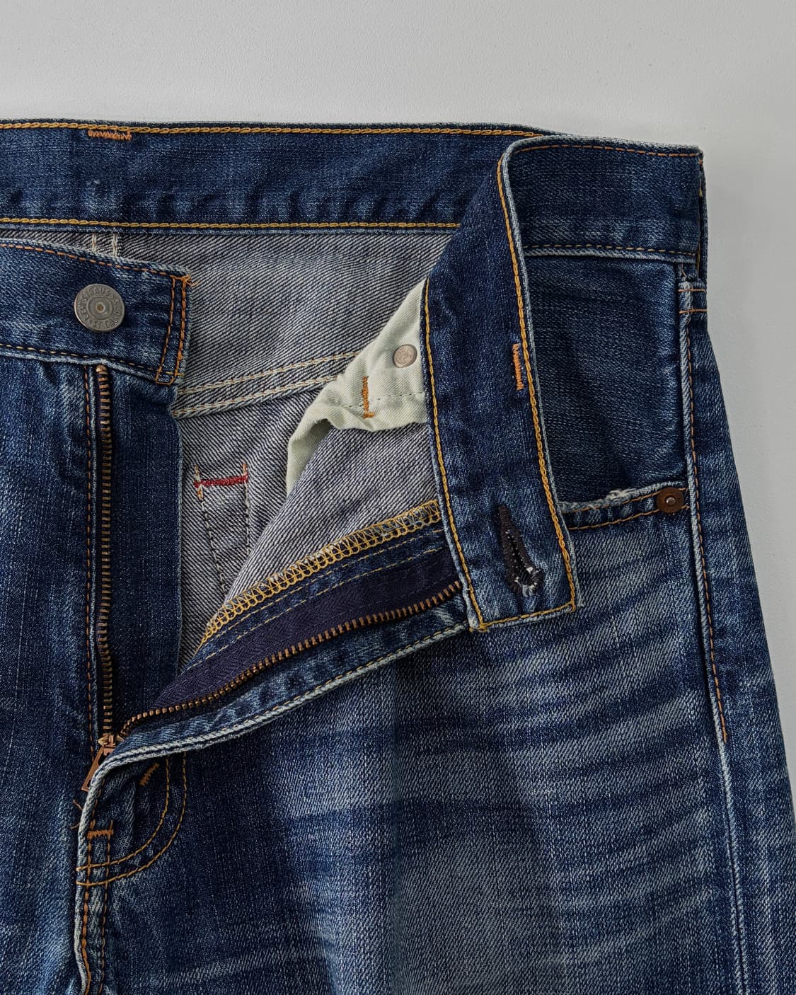 [33인치]리바이스 JPN 00s 703 빈티지워싱 데님 팬츠 상품이미지6