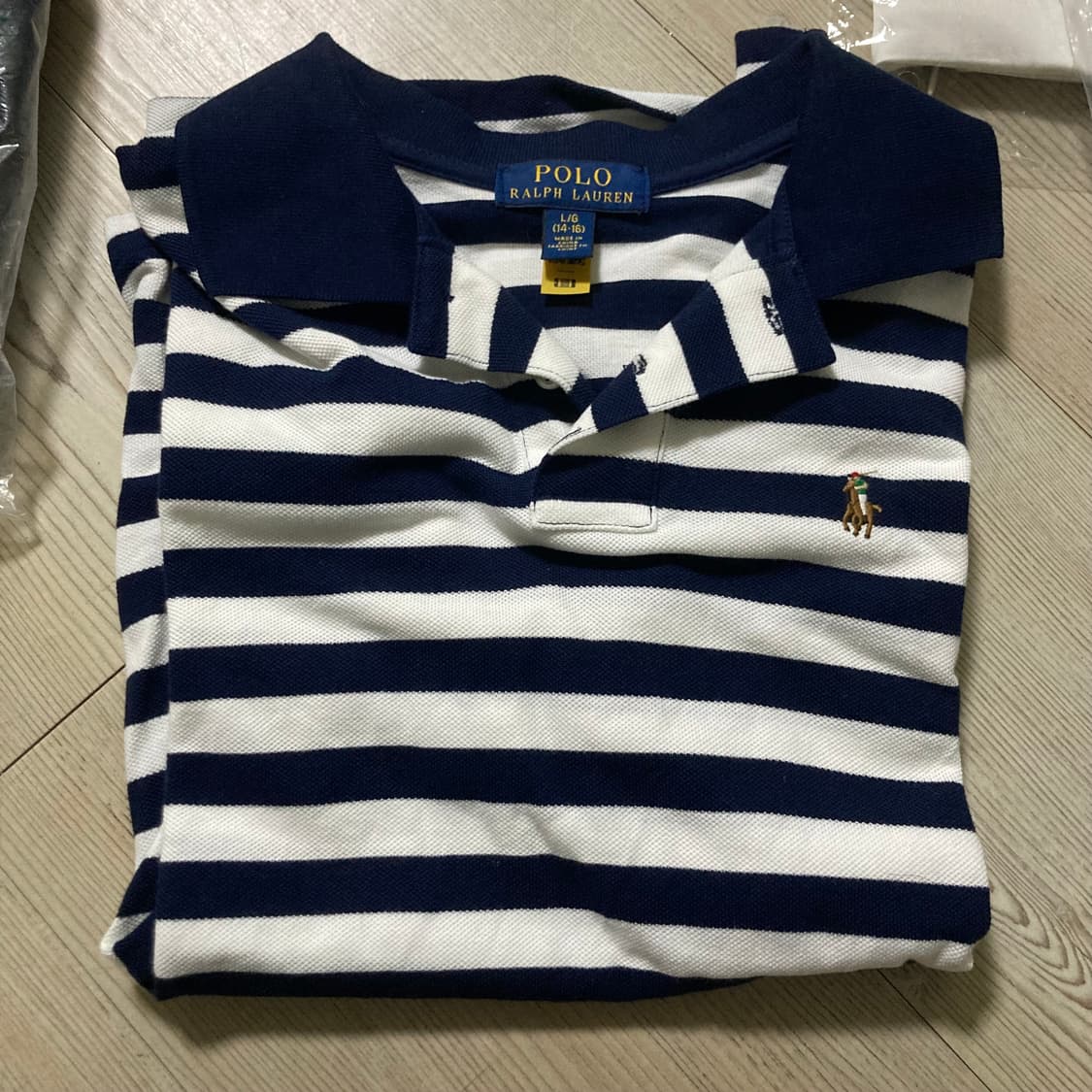 폴로 보이즈 카라티 라지 새상품 상품이미지5