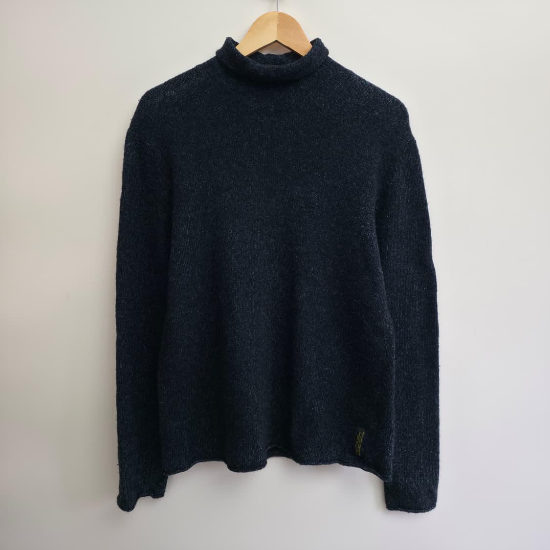 [L] 폴로 랄프로렌 램스울 하프넥 네이비 니트 상품이미지1