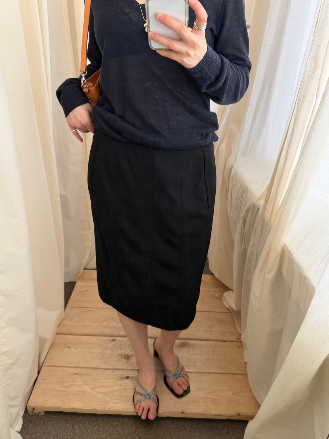 Loewe midi skirt 상품이미지10