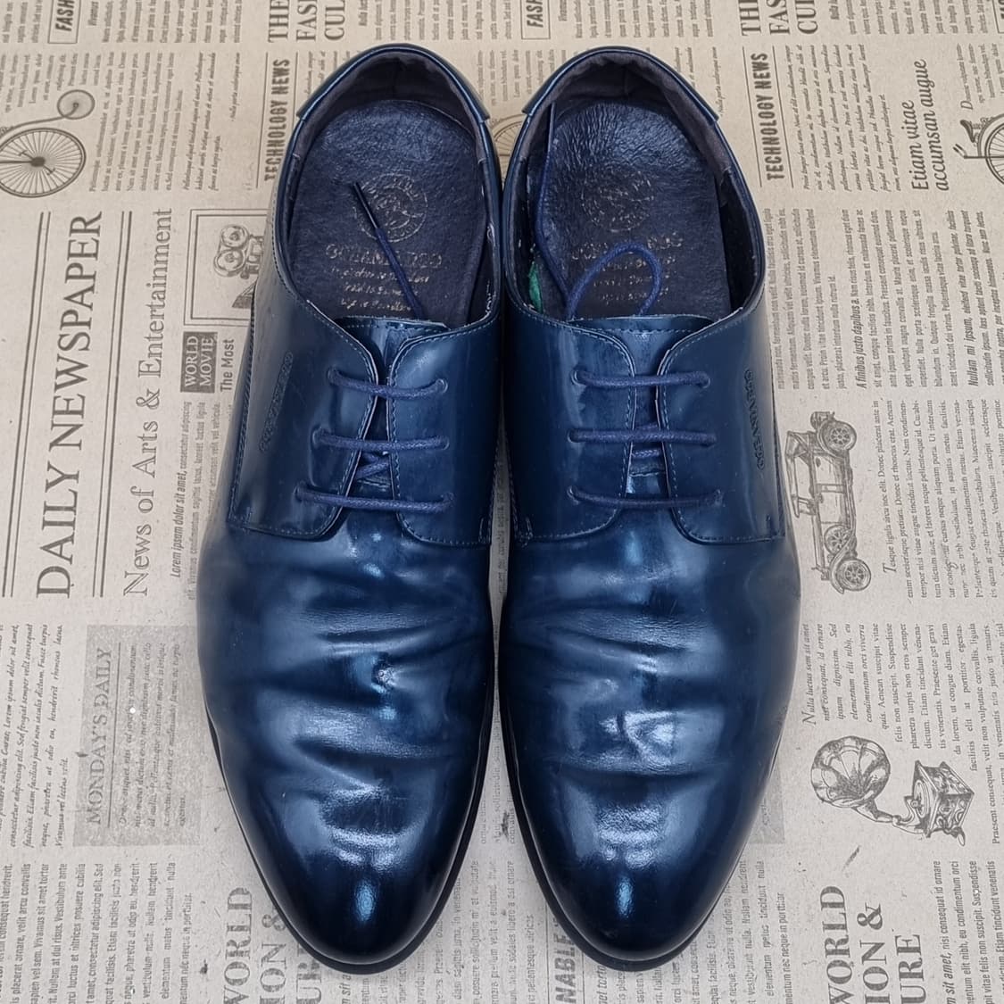 오세아니아루 남성정장구두 실사이즈270 상품이미지2