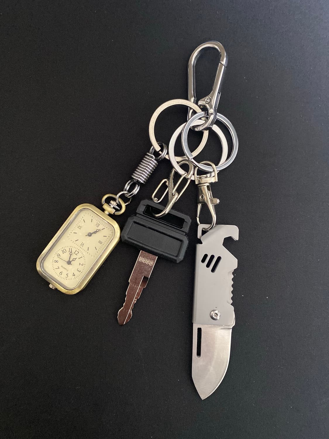 빈티지 시계 키링 상품이미지2