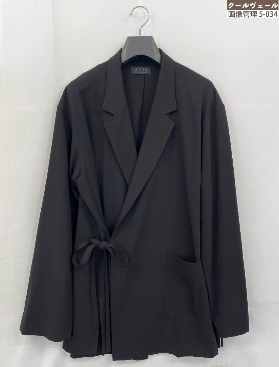 S'YTE 요지 야마모토 블랙 자켓 UB-J35-912 상품이미지1