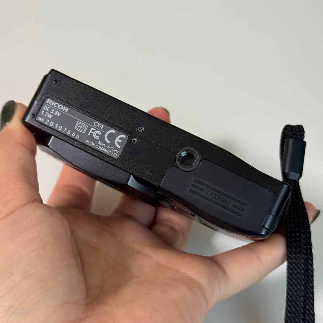 리코 ricoh cx4 빈티지 디카 디지털카메라 블랙 상품이미지6