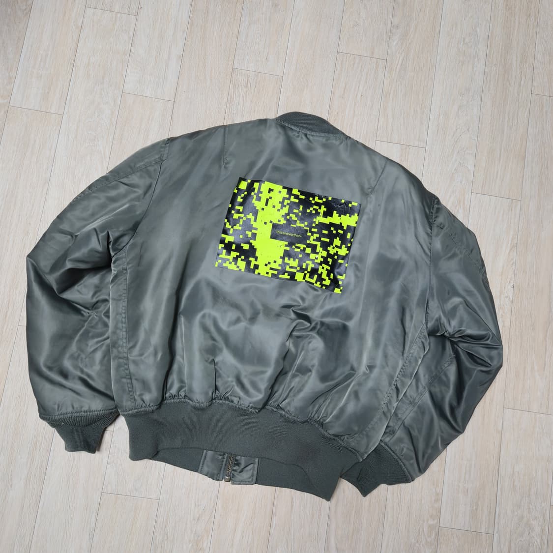 Thisisneverthat MA-1 항공점퍼 M 상품이미지6