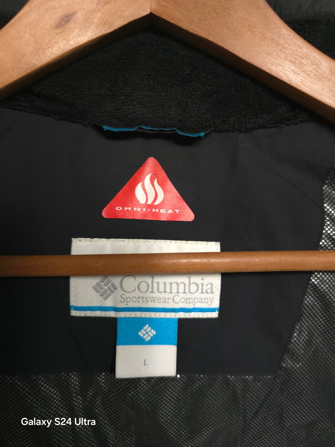 컬럼비아 네이비 구스다운 패딩 베스트 L ✨️정품✨️ 상품이미지3